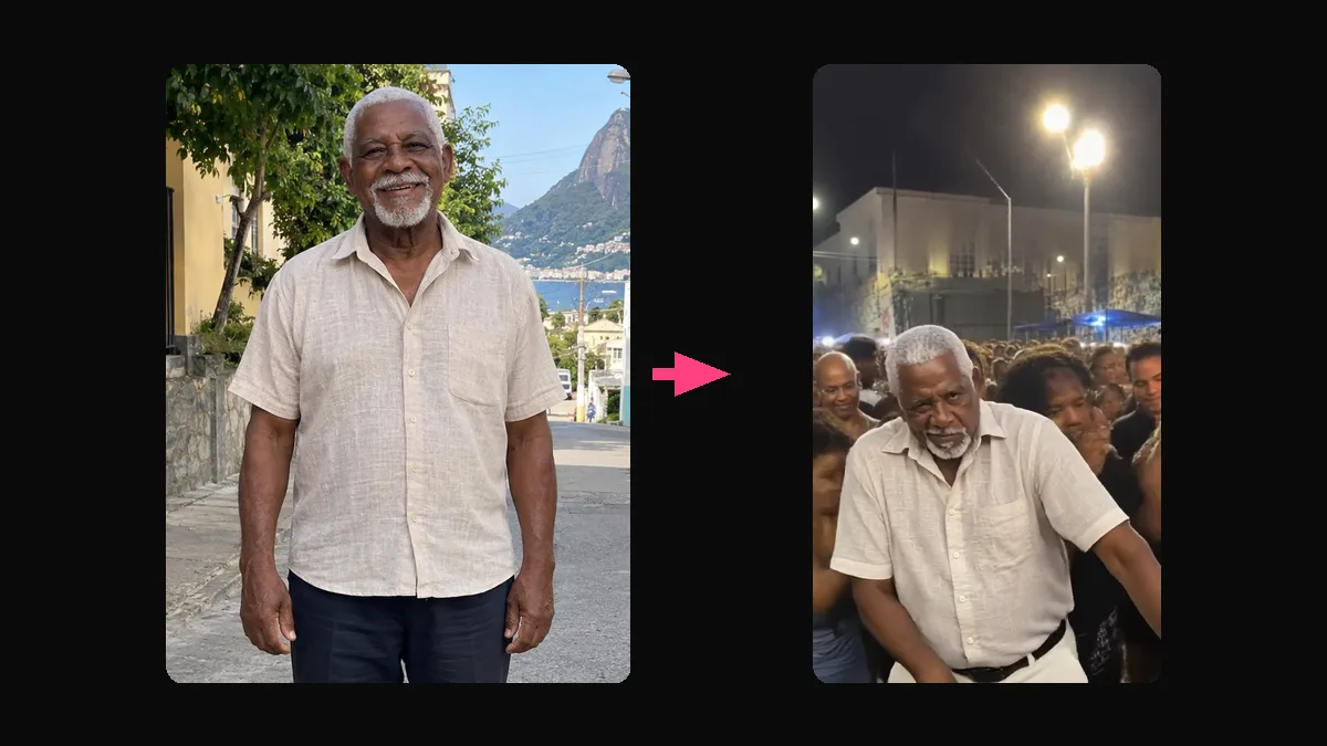 Como fazer a trend do baile charme com IA (e a versão do vovô)